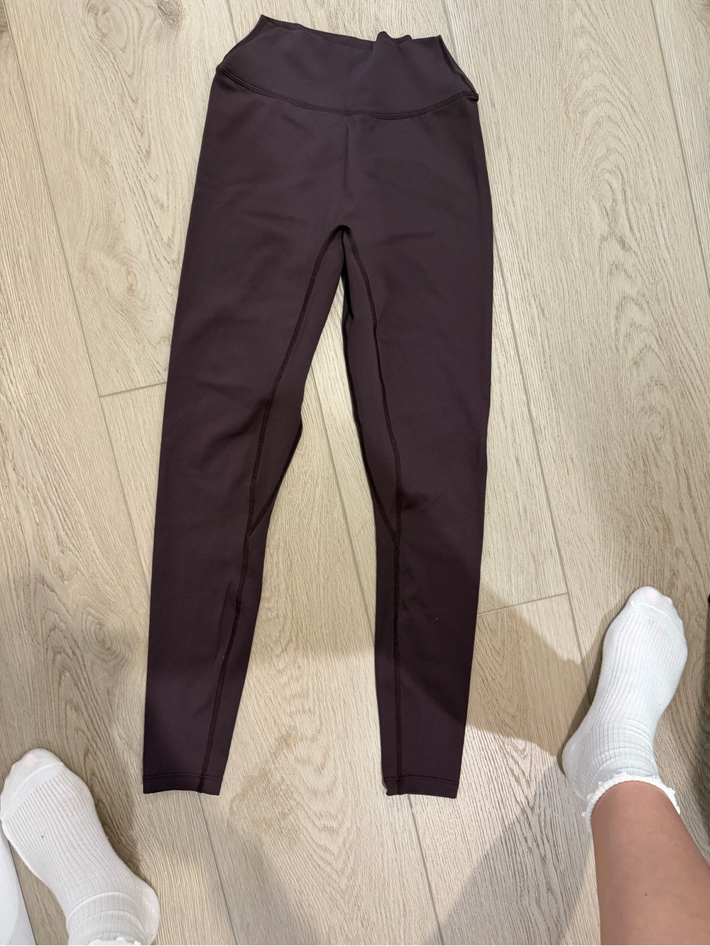 CSB scrunch bum High-Waist Dark Brown Active Leggings